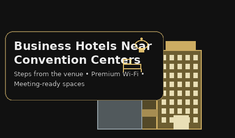 Business Hotels Near Convention Centers